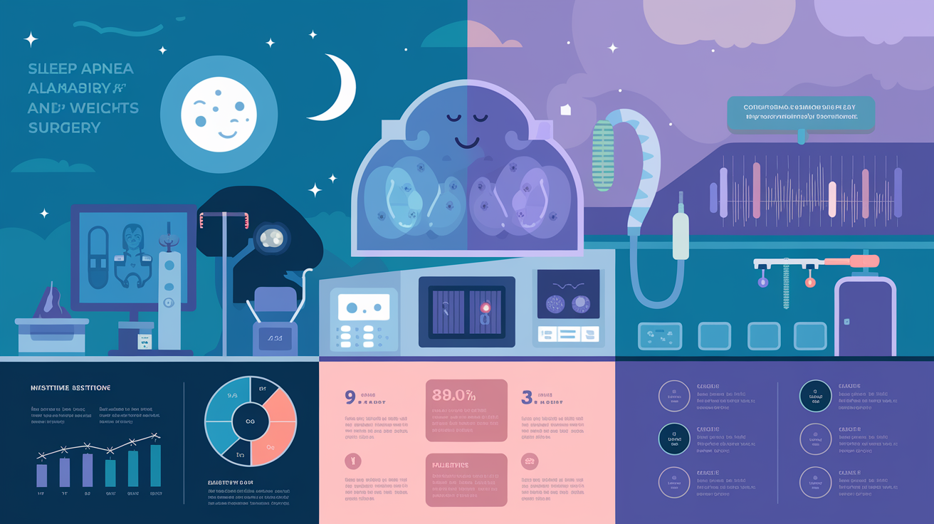 Infographic: sleep apnea weight loss surgery connection