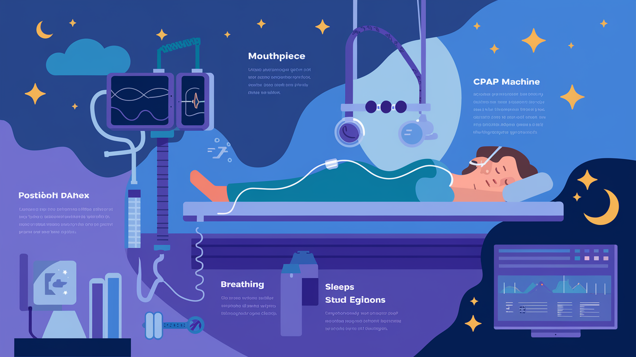 Infographic: positional sleep apnea treatment options