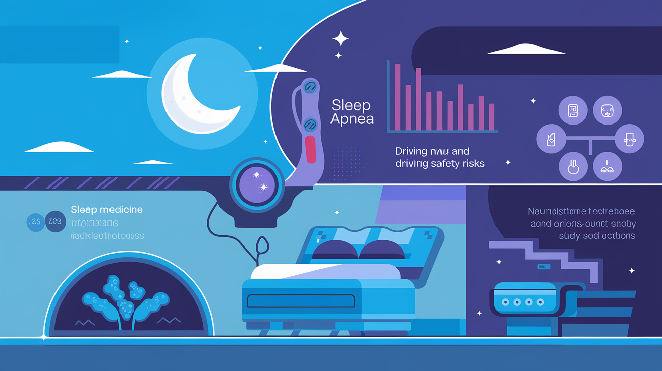 Infographic: sleep apnea and driving safety risks