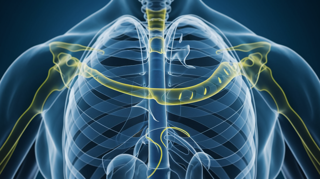 Medical illustration showing weight loss surgery impact on sleep apnea airways